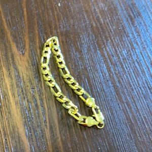 18K gold plated chain bracelet